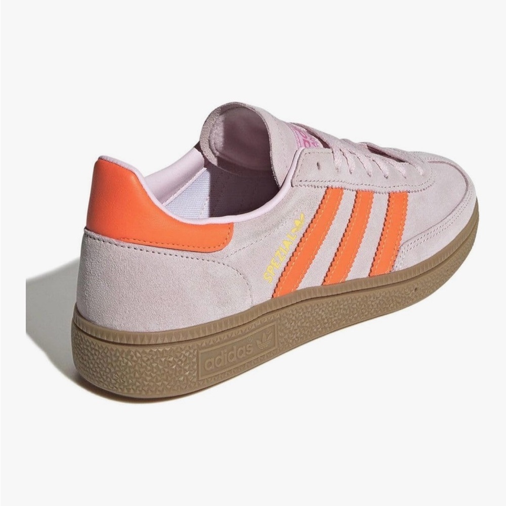 Adidas Spezial Sneakers - Pink with Orange Accents - Picture 5 of 8